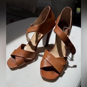 Cole Haan leather sandal heels